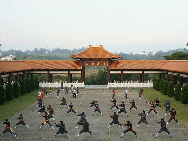 Тишината на Zu Lai Temple