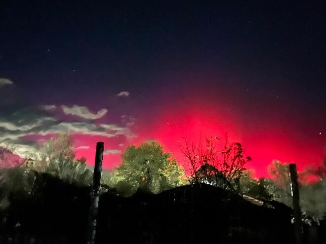 Северно сияние или HAARP!?
