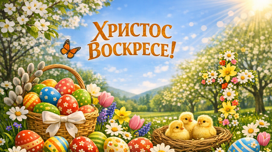 Честито Воскресение Христово! 